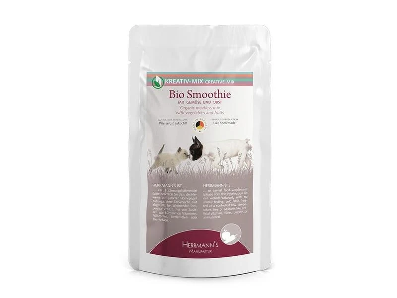 Herrmann's Nassfutter Bio Smoothie mit Gemüse und Obst 1 Herrmann's Nassfutter Bio Smoothie mit Gemüse und Obst