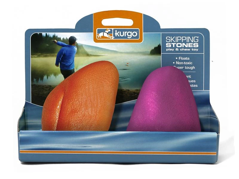 Kurgo Schwimmspielzeug Skipping Stones, 2er-Set, Assortiert 1 Kurgo Schwimmspielzeug Skipping Stones, 2er-Set, Assortiert