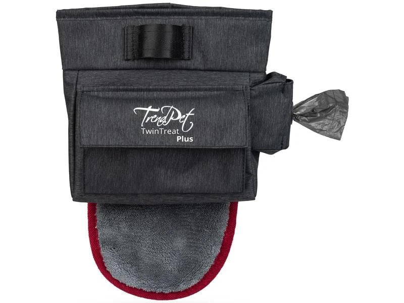 TrendPet Snack-Tasche TwinTreat Plus, Grau 1 TrendPet Snack-Tasche TwinTreat Plus, Grau