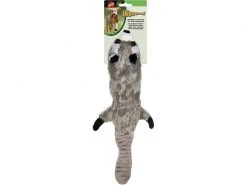 Skinneeeze Hunde-Spielzeug Plüsch Waschbär, L