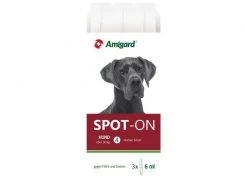 Amigard Anti-Parasit-Tropfen Spot-on Hund, 3 x 6 ml