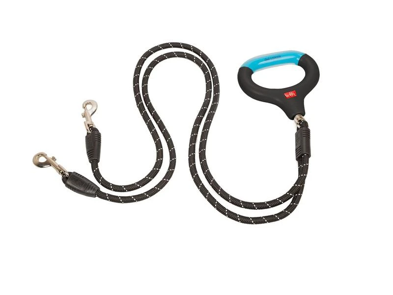 Wigzi Hundeleine Dual Doggie Gel S Schwarz 1 Wigzi Hundeleine Dual Doggie Gel S Schwarz