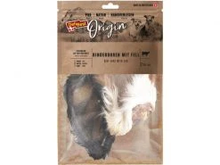 DeliBest Kausnack Origin Rinderohren mit Fell 2 Stk.