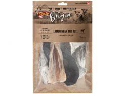 DeliBest Kausnack Origin Lammohren mit Fell 4 Stk, Schweizer Fleisch