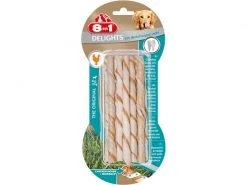 8in1 Kausnack Delights Pro Dental Twisted Sticks, 10 Stk., 55 g