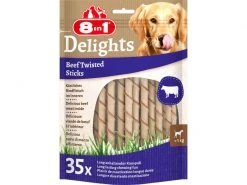 8in1 Kausnack Delights Beef Twisted Sticks, 35 Stk., 190 g