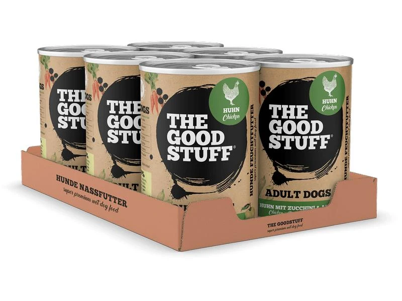 The Goodstuff Nassfutter Geflügel & Zucchini Adult 400g 2 The Goodstuff Nassfutter Geflügel & Zucchini Adult 400g – Bild 2