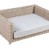 Greemotion PET Hunde-Sofa Rattan-Optik, Beige, Grösse M