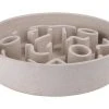 District 70 Bambusnapf Bamboo Dog Slow Feeder Ø 21 cm, Creme-Weiss