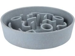 District 70 Bambusnapf Bamboo Dog Slow Feeder Ø 21 cm, Ice-Blue