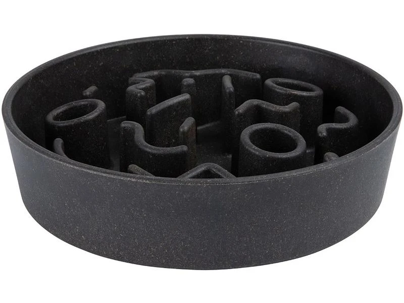 District 70 Bambusnapf Bamboo Dog Slow Feeder Ø 21 cm, Dunkel-Grau 1 District 70 Bambusnapf Bamboo Dog Slow Feeder Ø 21 cm, Dunkel-Grau