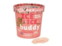 BeG Buddy Hunde-Nahrungsergänzung Eispulver mit Kokos-Erdbeere, 66 g