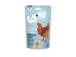 WOW Kausnack Hühnerfilet getrocknet 250g
