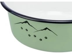 Trixie Napf Emaille/Edelstahl 0.9 l, Ø 17 cm, Grün -Hundewelt Verkäufe 229967610 xxl