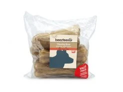 Beeztees Kauknochen Rinderhaut, 12.5 cm, 10Stk