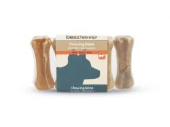 Beeztees Kauknochen Rinderhaut, 7.5 cm, 5 Stk.