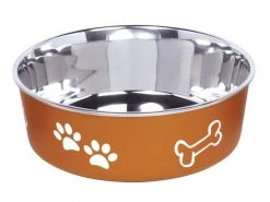 Nobby Edelstahlnapf Fusion L, 1.8 l, Kupfer