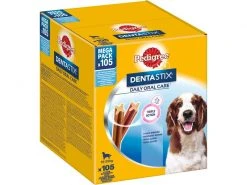 Pedigree Kaustange DentaStix Multipack, Medium, 105 Stück