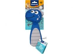 Vitakraft Hunde-Spielzeug Dino Sling shot, 24 cm, Königsblau