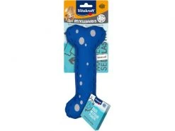 Vitakraft Hunde-Spielzeug Dino Knochen, 23 cm, Königsblau