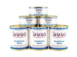 Lunderland Nassfutter Boos Dose Rindfleisch-Menü, 300 g