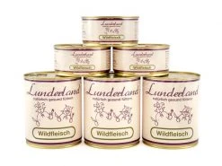 Lunderland Nassfutter Wildfleisch, 300 g
