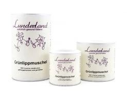 Lunderland Hunde-Nahrungsergänzung Grünlippmuschel, 250 g