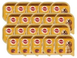Pedigree Nassfutter Adult mit Truthahn & Huhn, 20 x 300 g