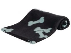 Trixie Hunde-Fleecedecke Beany 100 x 70 cm, Schwarz