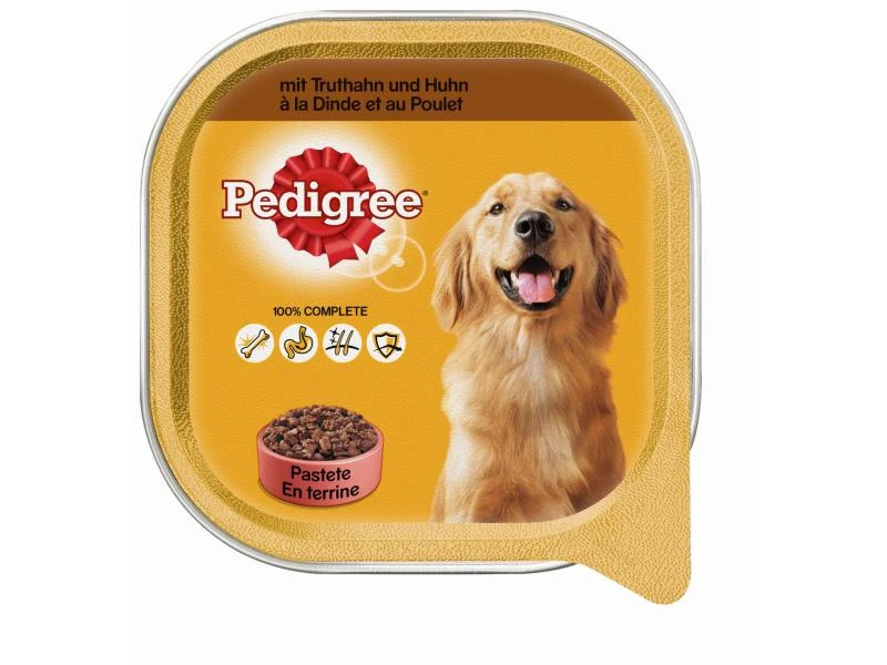 Pedigree Nassfutter Adult mit Truthahn & Huhn, 20 x 300 g 2 Pedigree Nassfutter Adult mit Truthahn & Huhn, 20 x 300 g – Bild 2