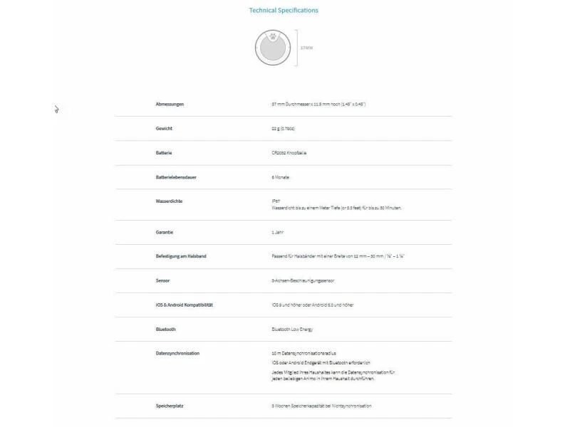 Sure Petcare Verhaltens- und Aktivitätsmonitor Animo 7 Sure Petcare Verhaltens- und Aktivitätsmonitor Animo – Bild 7