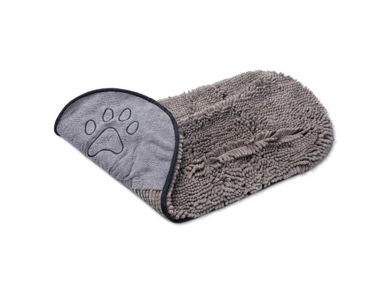 Dogs smarter by design Handtuch Dirty Dog Shammy Towel Grau 3 Dogs smarter by design Handtuch Dirty Dog Shammy Towel Grau – Bild 3