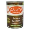 PURE Naturfutter Nassfutter Menü Lamm & Huhn, 400 g