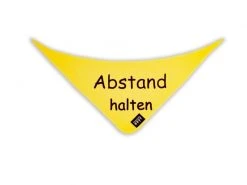 KNAUDER'S BEST Halstuch "Abstand", 60 cm