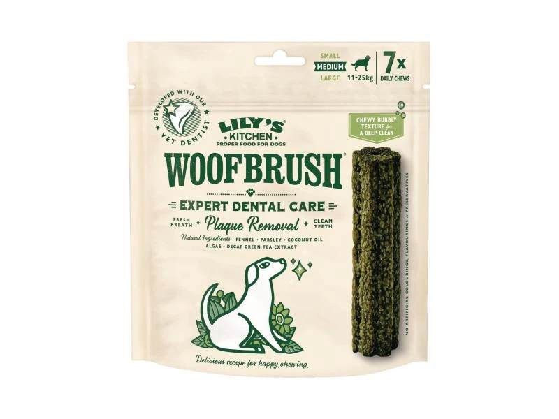 Lily's Kitchen Kaustange Woofbrush Dental M 1 Lily's Kitchen Kaustange Woofbrush Dental M