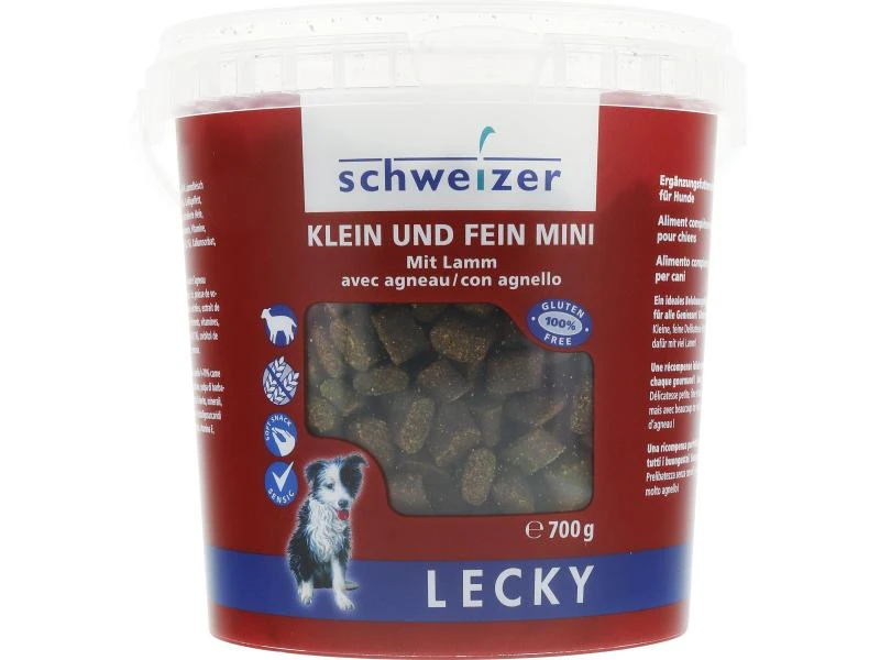 LECKY Klein & Fein MINI mit Lamm, 700 g 1 LECKY Klein & Fein MINI mit Lamm, 700 g