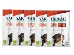 Yarrah Kauartikel Bio-Chew Sticks, 5 x 33 g