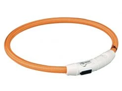 Trixie Leuchtring Safer Life M-L orange