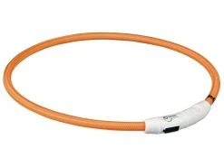 Trixie Leuchtring Safer Life L-XL orange