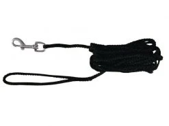 Trixie Schleppleine Rundschnur 10 m / ø 5 mm, Schwarz