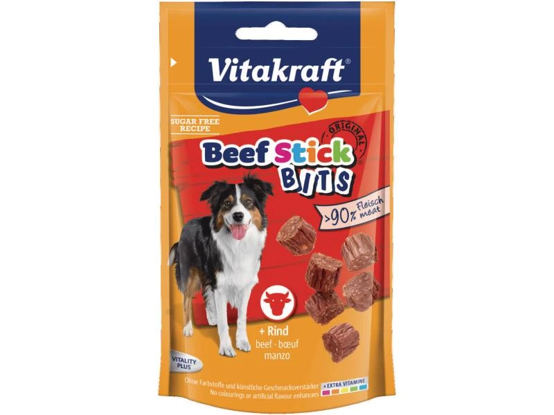 Vitakraft Leckerli Beef-Stick Bits Rind, 40 g 1 Vitakraft Leckerli Beef-Stick Bits Rind, 40 g