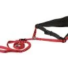Trixie Joggingleine Bauchgurt mit Leine, rot