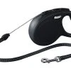 Flexi Hundeleine New Classic S Seil, 8 m, schwarz